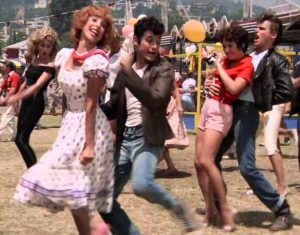 Coreografia grease flashmob