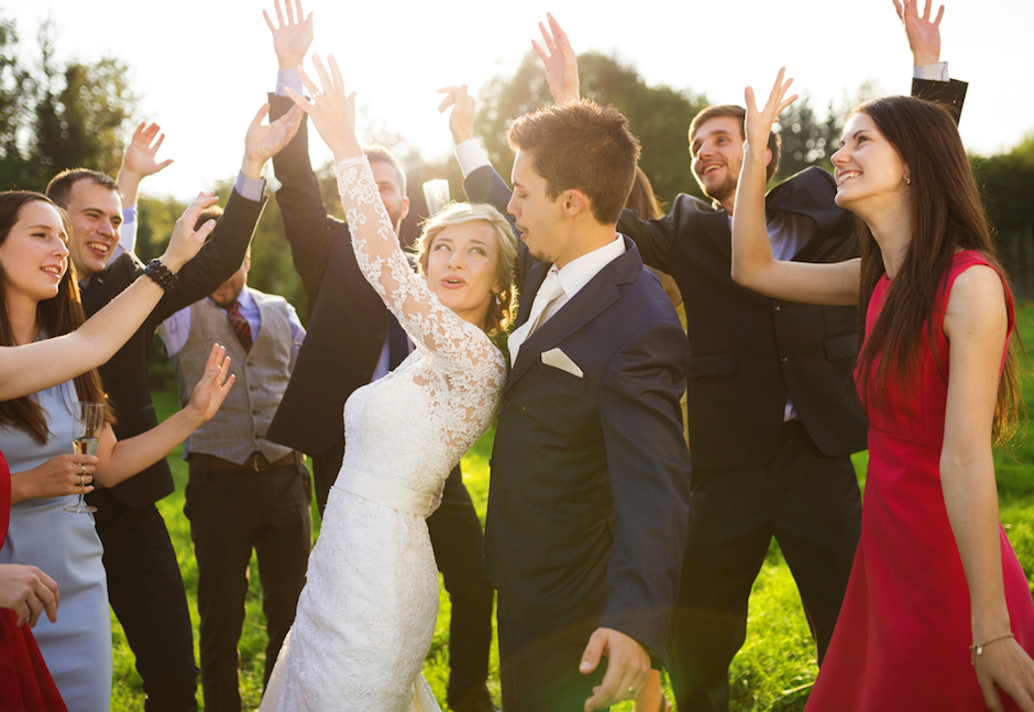 boda flashmob amigos